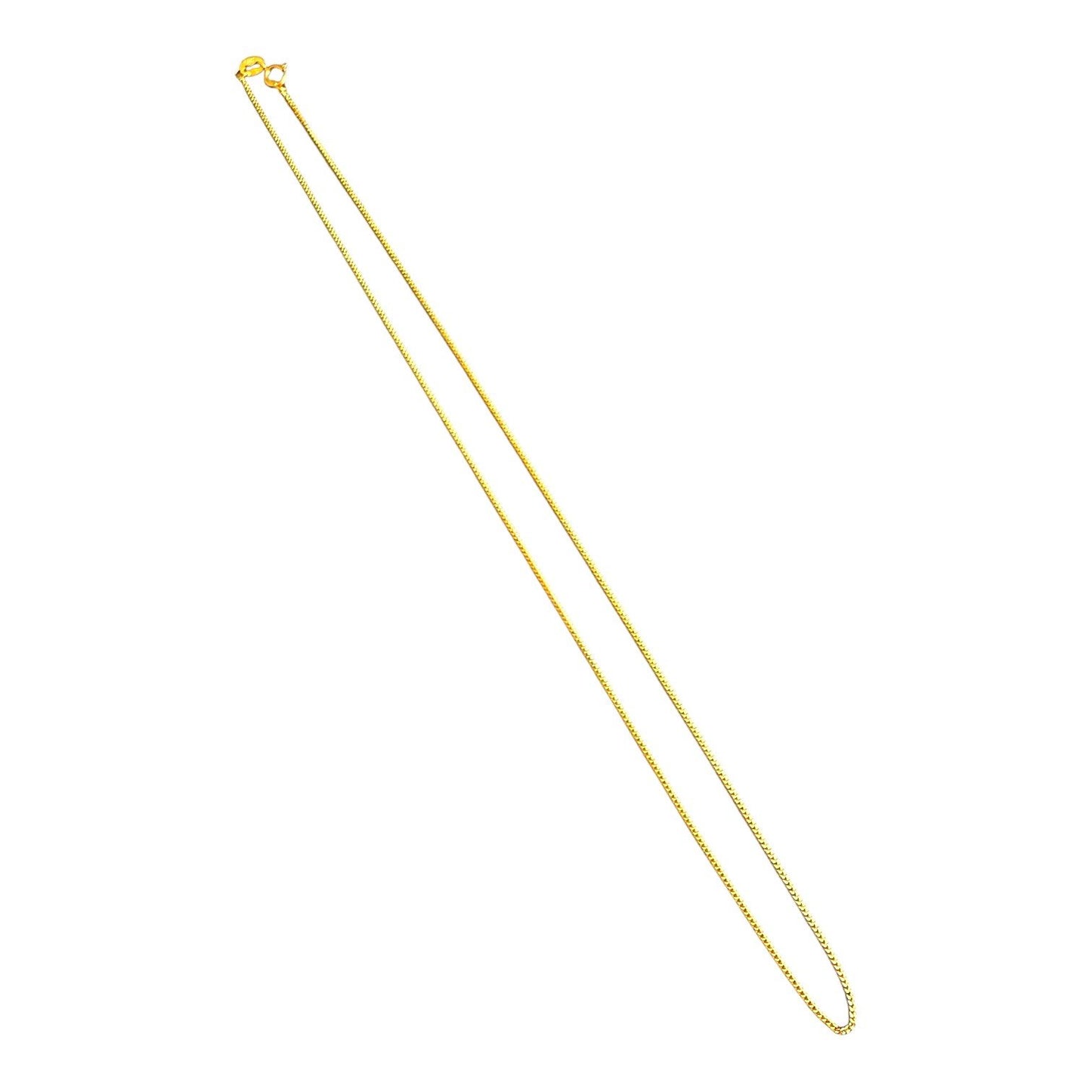 14K Gold Plated 925 Sterling Silver Elegant Necklace Chain