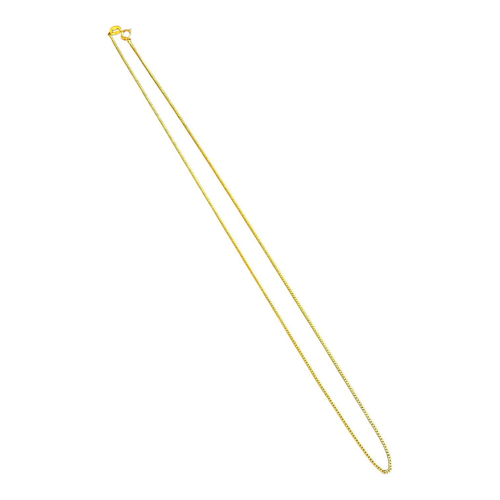 14K Gold Plated 925 Sterling Silver Elegant  Necklace Chain