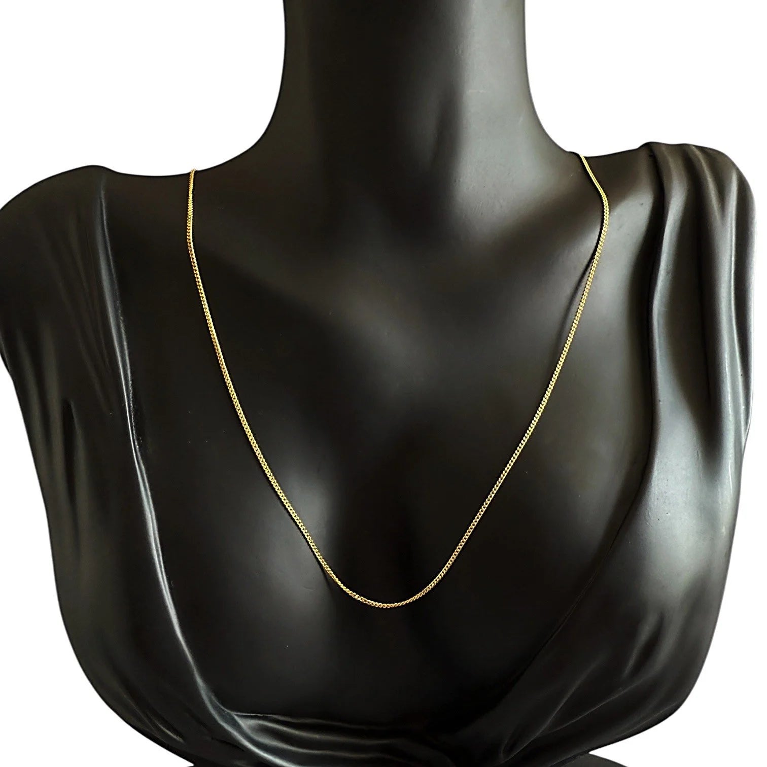 14K Gold Plated 925 Sterling Silver Elegant  Necklace Chain