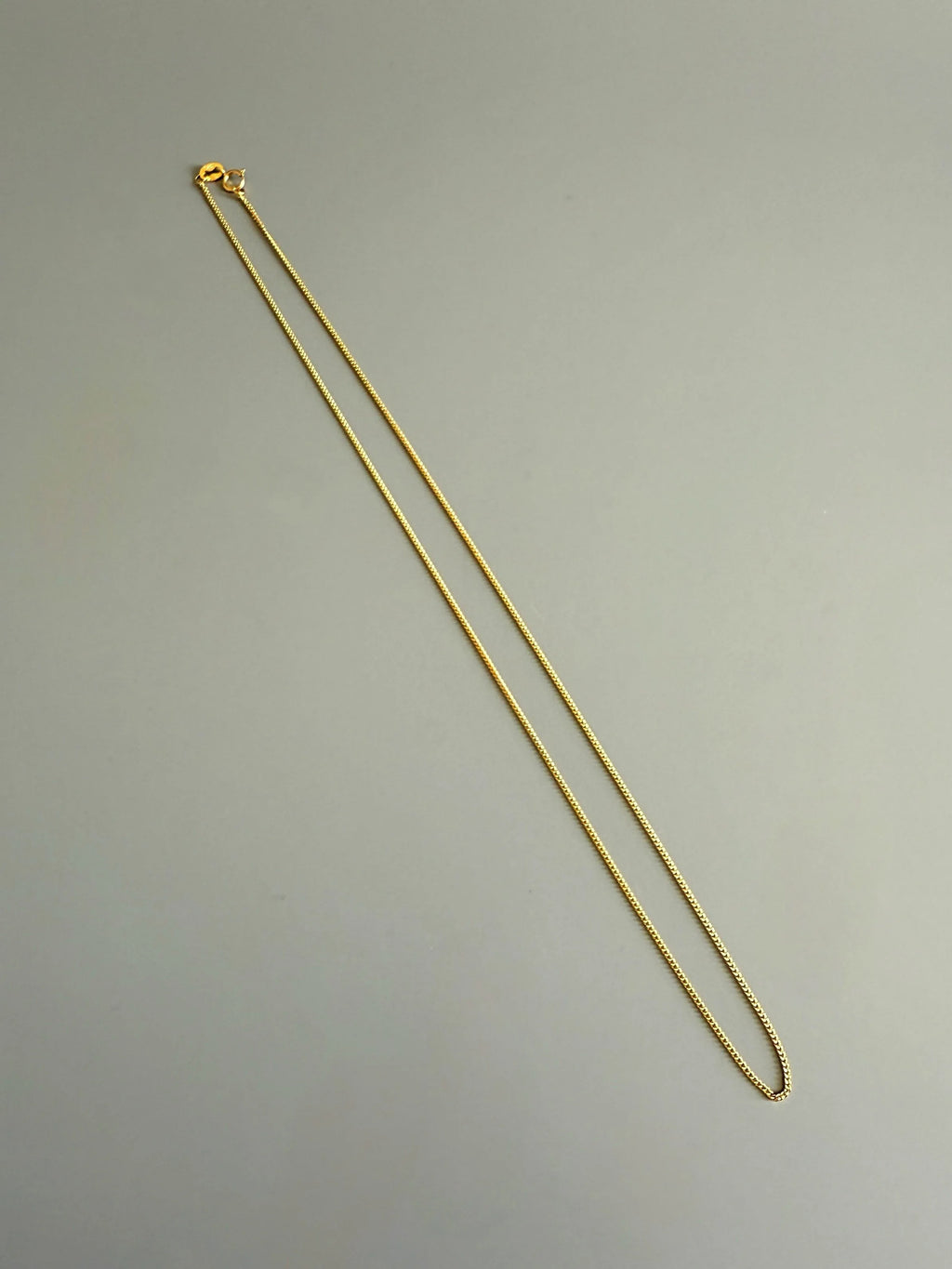 14K Gold Plated 925 Sterling Silver Elegant  Necklace Chain