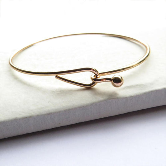 Gold Hoop Bangle